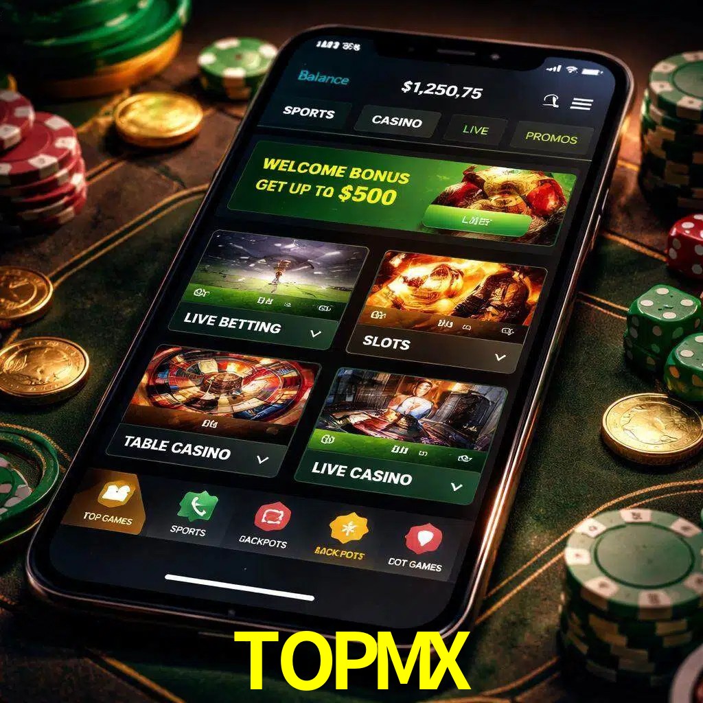 Diseño de juegos móviles TOPMX para usuarios en México